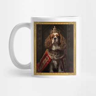 Stately Cavalier - Medieval English King (Framed) Mug